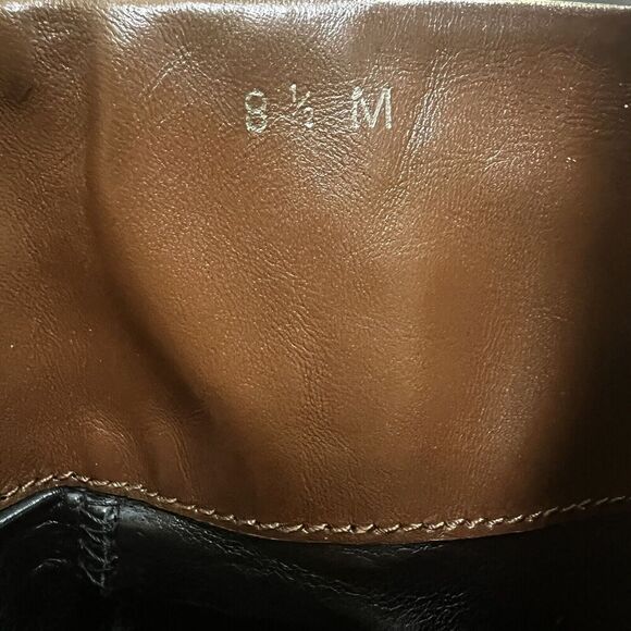 Amalfi By Rangoni Cognac Brown Longobarda Heeled Ankle Boots 8.5 Mod - Picture 11 of 12